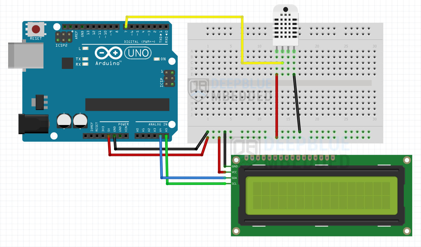 Arduino-DHT22-Code-Example-LCD-16x2-I2C-Wiring
