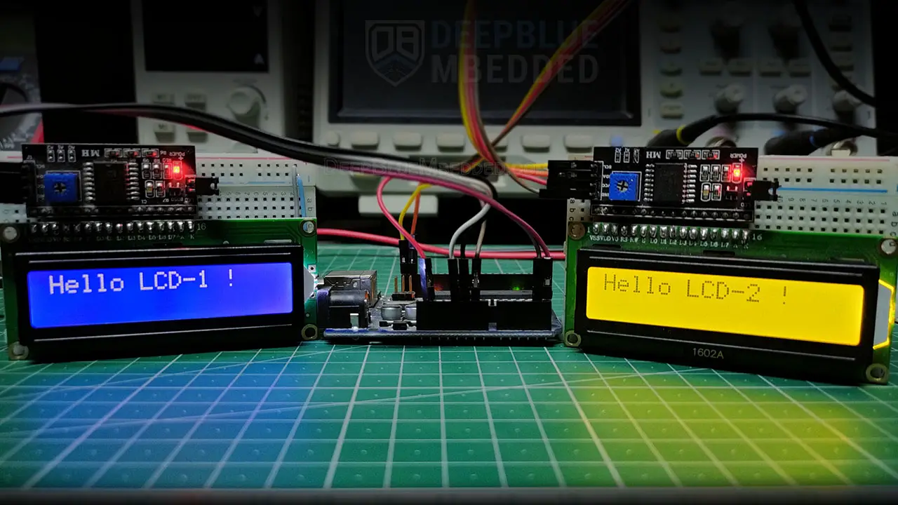 Arduino-Multiple-I2C-LCD-Displays