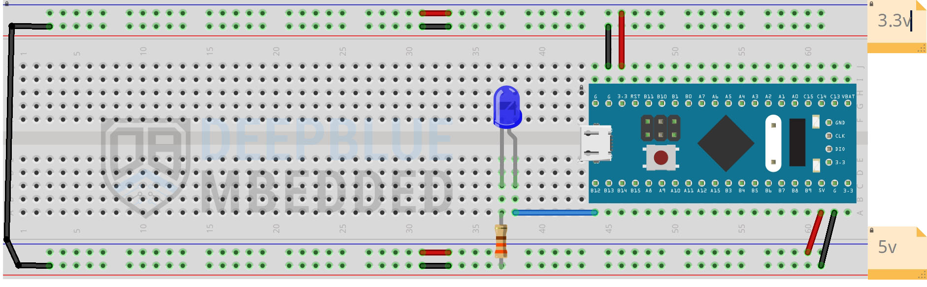 STM32-Arduino-Blinking-LED-Example-Blue-Pill