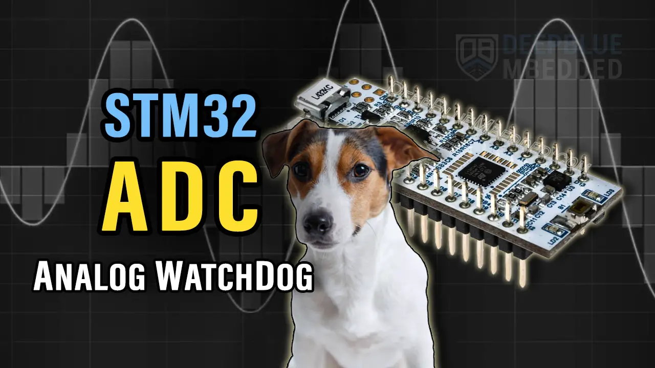 STM32 Analog Watchdog ADC Configuration & Code Example
