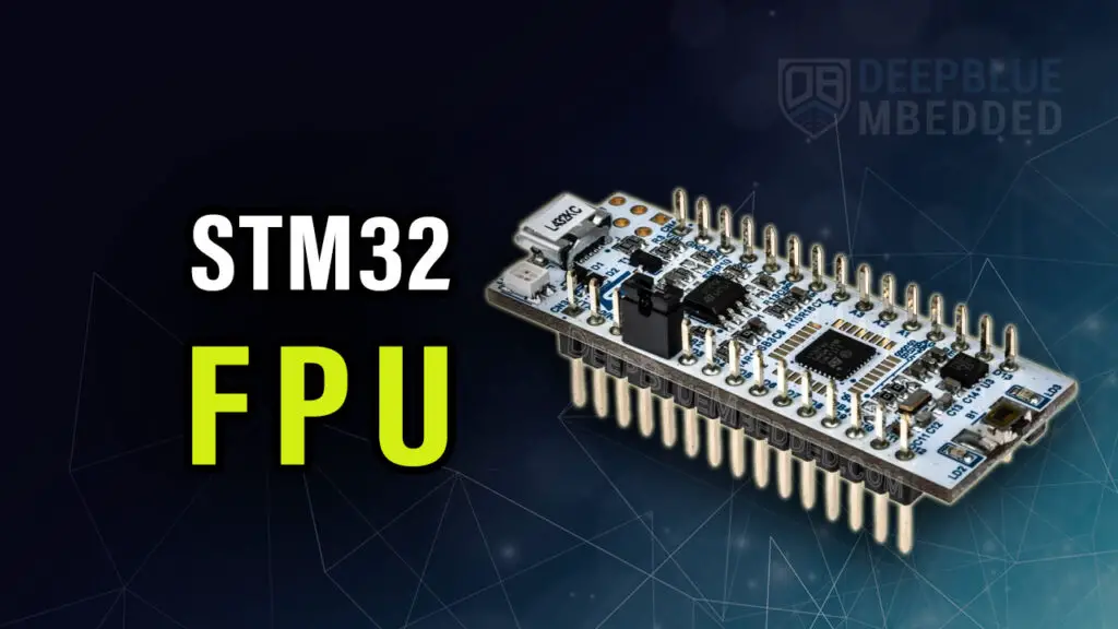 STM32 FPU (Floating-Point Unit) Enable Example